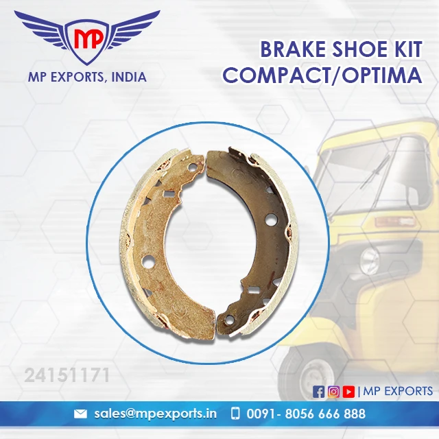 Bajaj Tuk Tuk Brake shoe kit at best price for sale