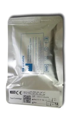 Test Cartridge BG3/BG4/BG8/BG10 For EDAN i15  POCT Blood Gas Analyzer Chemical Analyzer
