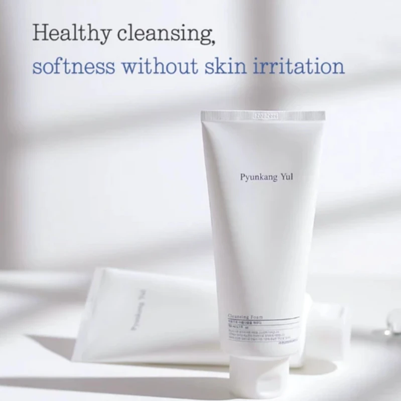 Pyunkang Yul Cleansing Foam - Korean Facial Wash for All Skin Types - Zero-irritation Face Washer extracted from Coconut