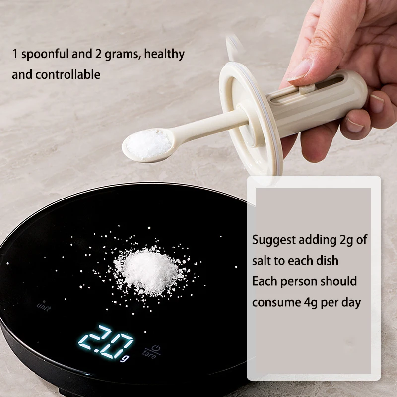 Expandable seasoning bottle, household kitchen seasoning box, packaged salt and monosodium glutamate seasoning can