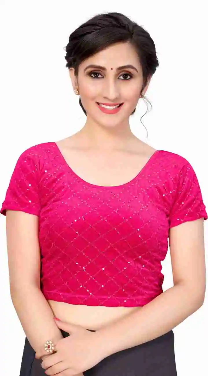 ready made blouse Western Design With Chikan Work saree blouse readymade women sexy readymade saree blouse wholesale