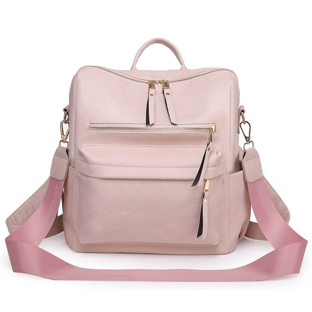 2023 New pink Female Fashion Mini other Backpack female School HandBag nylon wholesale backpack china women waterproof