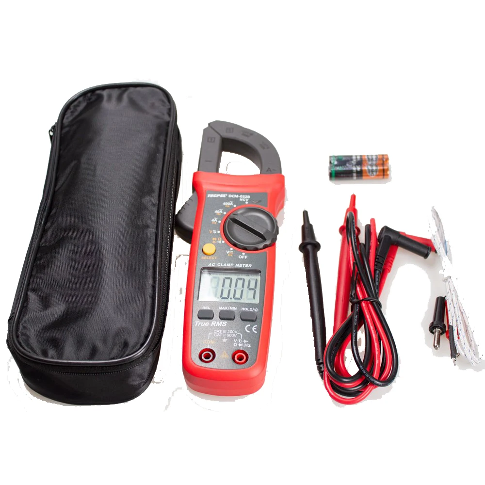 Digital Clamp Meter Ampere Meter Voltmeter Capacitance Tester Circuit Tester With Current Tester DCM-032B
