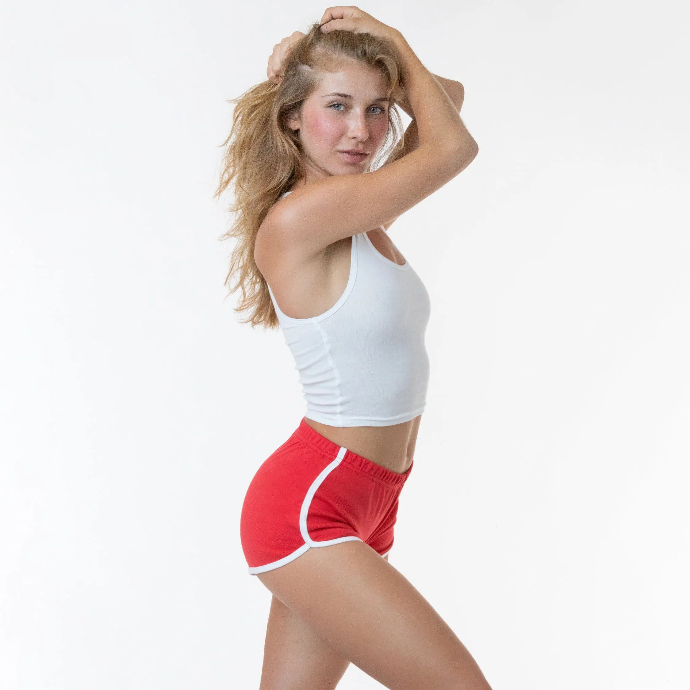 Sports Shorts Summer 2024 New Elastic Drawstring Patchwork Soft Women Shorts for Girls Female Lady Casual Slim Hot Short Pants