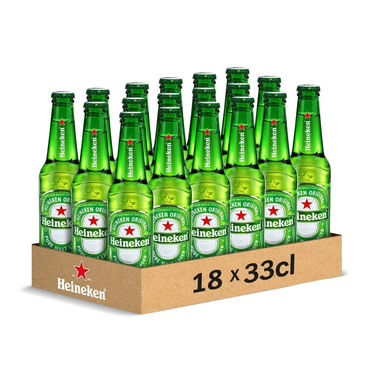 Пиво Heinekens из Голландии 330 мл пива большего размера на