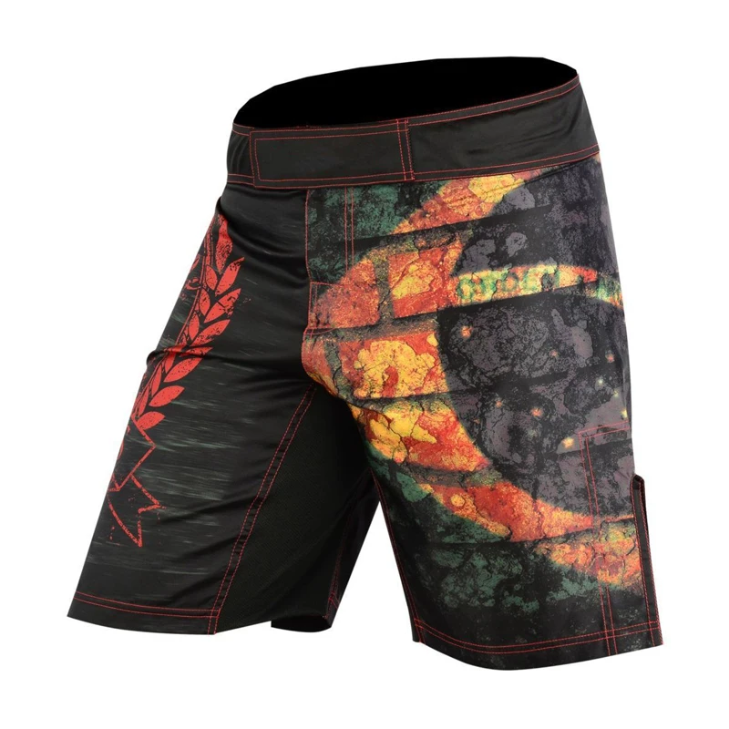 MMA Shorts Grappling Kick Boxing Mens Muay Thai Cage Fighting with High Quality Material Wholesale Price