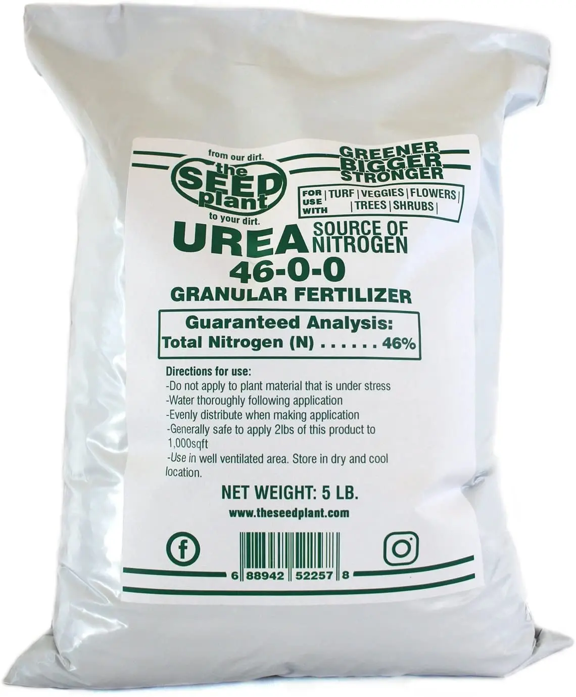 Top Sale Granular Urea 46% Nitrogen Fertilizer / Best Price Urea 46% Granular Fertilizer in Bulk / Biggest Wholesale Urea 46