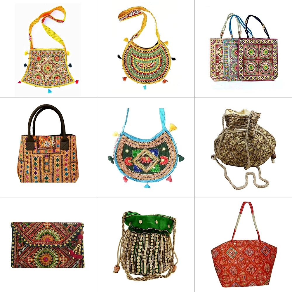 Gifting Product Buy Medium Size Handmade Sling Bags Online From India