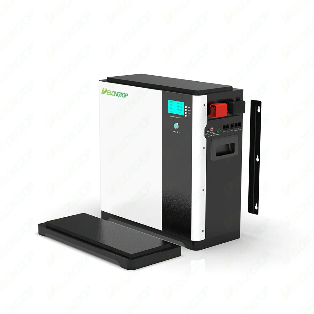 Lithium Power wall 5Kwh 10Kwh  Lifepo4 Battery 48V 100Ah 200Ah Home Solar System Battery Power Storage deep cycle supply station