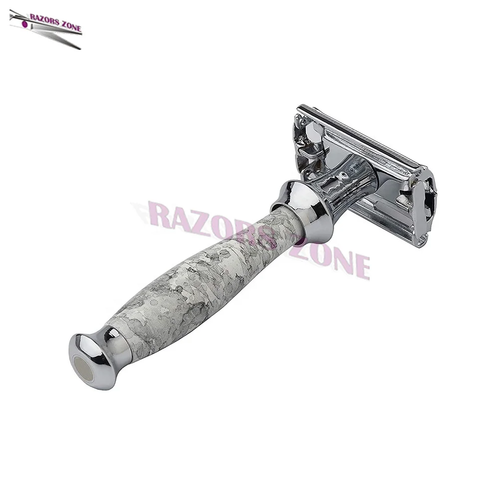 Высококачественная Безопасная бритва с двумя лезвиями модные классические безопасные бритвы ручкой