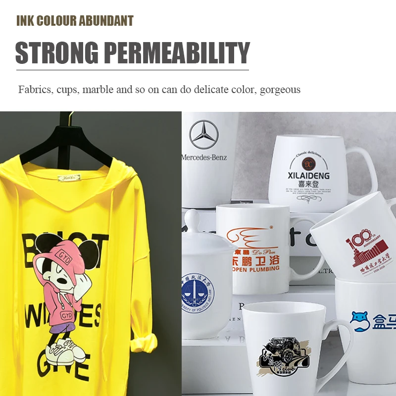Hot Sale 1L Ink Kiian Dye Sublimation Ink for Textile Digital Printing Dx5 Dx7 Mutoh Mimaki