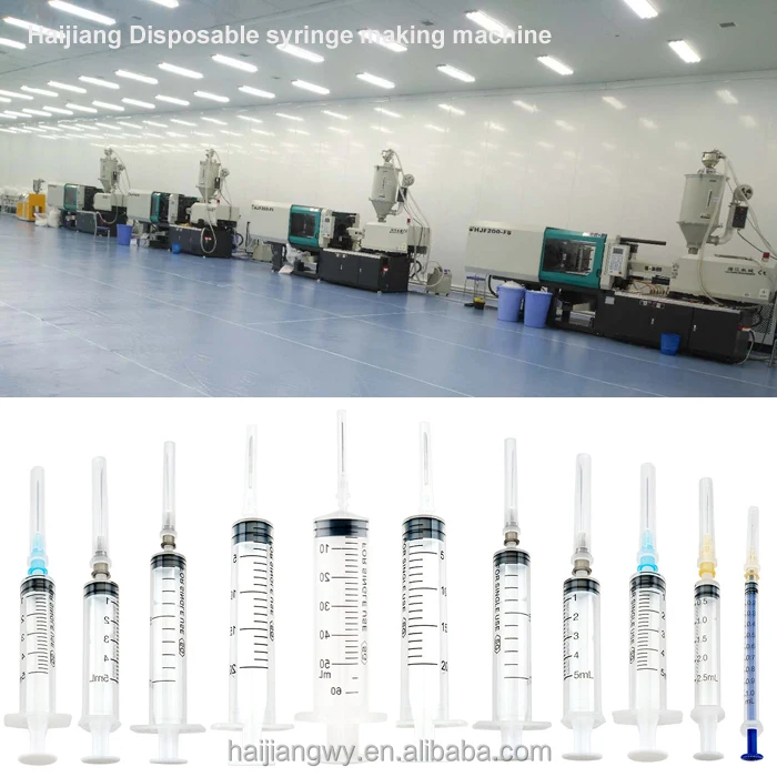3ml 5ml syringe full production line injection molding machine making machine syringe assembly machine