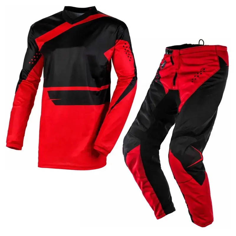MX Jersey and Pants ATV BMX MTB DH Motocross Combo Racing Dirt Bike Suit