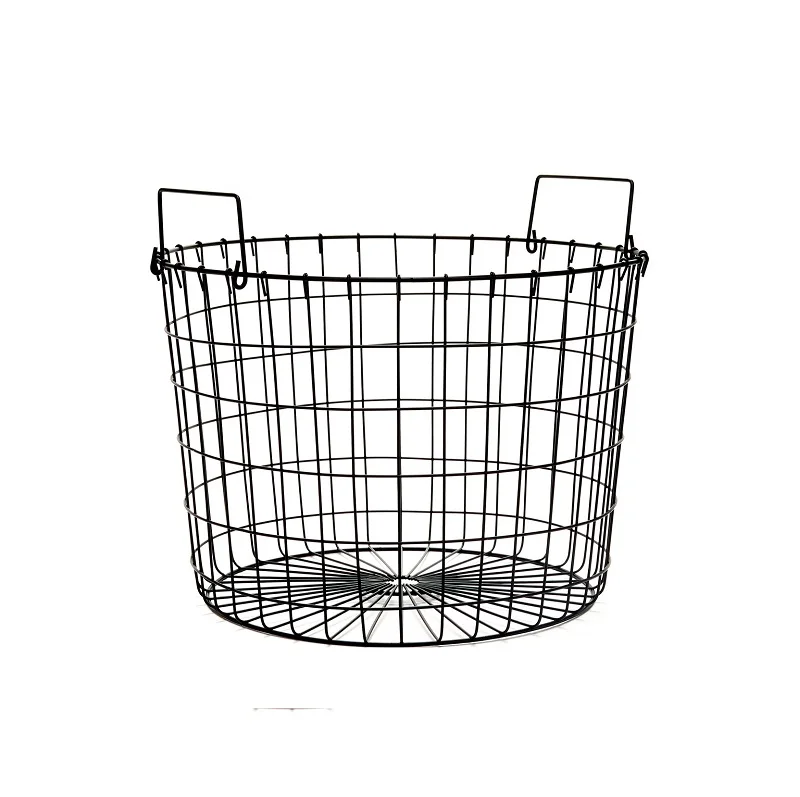 Metal Wire Basket Nice Quality Handmade Designer Storage Basket Customized Finished Wholesale Metal Basket