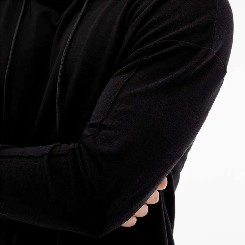 Fleece Material Hooded High Quality Wholesale Men New Design 2023 Full Sleeves Men Tracksuit