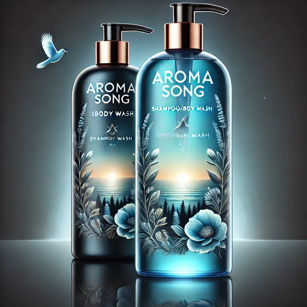 Private Label Sea Salts 100 ml Hair Care Set Organic Body Wash Bath Gel Nourishing Repairing Shampoo Conditioner Hair Care