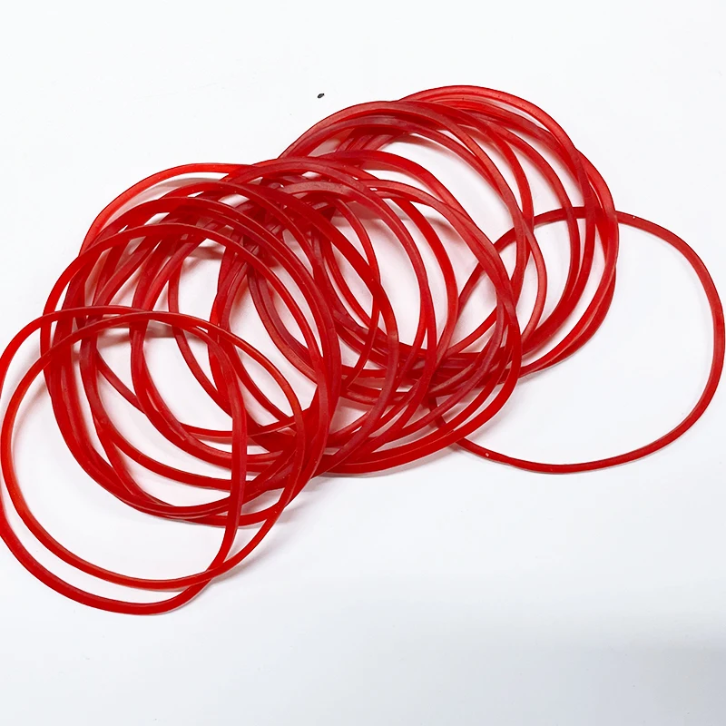 Wholesale  100% Prue rubber Custom Rubber Band For Plastic Bags Packing For Office Stationery