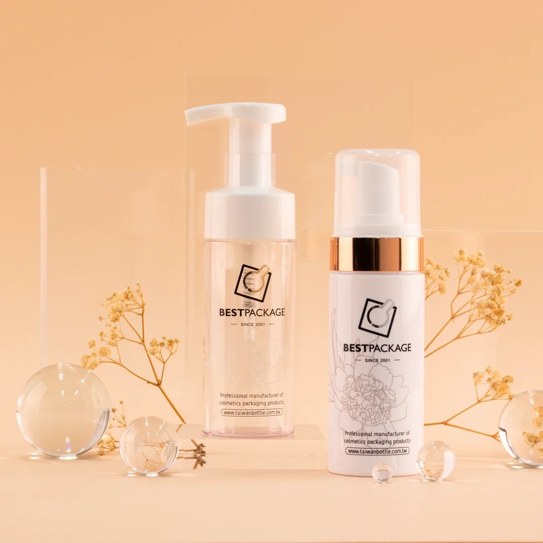 150ml face washing plastic foam pump bottle