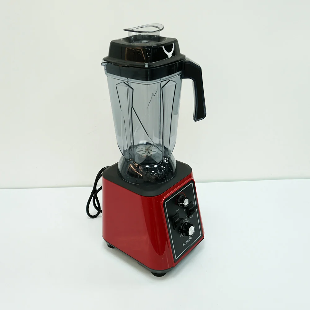 2.5L Commercial ANS-987B 110V Red Blender Commercial Professional Blender