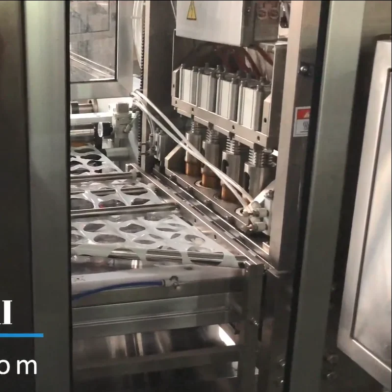 Four lanes massive production coffee powder capsule filling Dolce gusto empty coffee capsule Coffee pods packaging machine