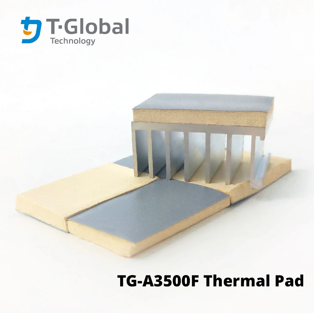 3.0W/mK high thermal conductivity silicone thermal gap pad 155X100mm TG-A3500F