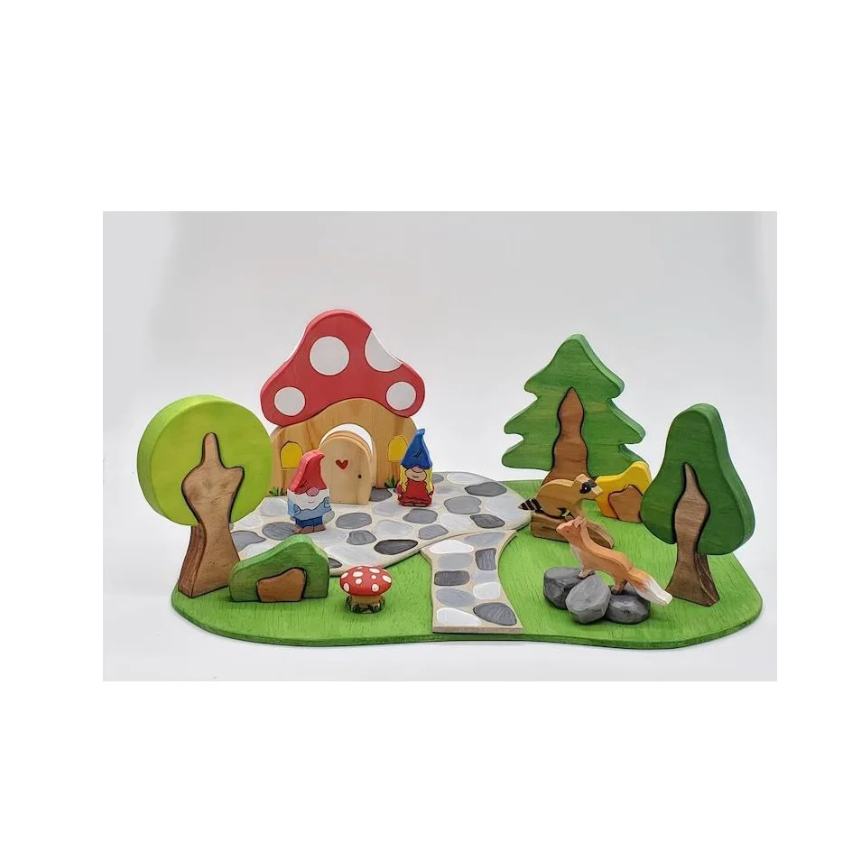 Wooden 3D Fairy Scene Stand up Model Kits for Kids Wooden Craft Fun to Decorate and Display