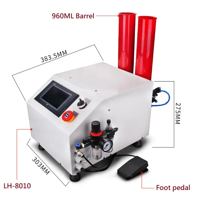 LIHSI Gear pump precise mixing dispensing system