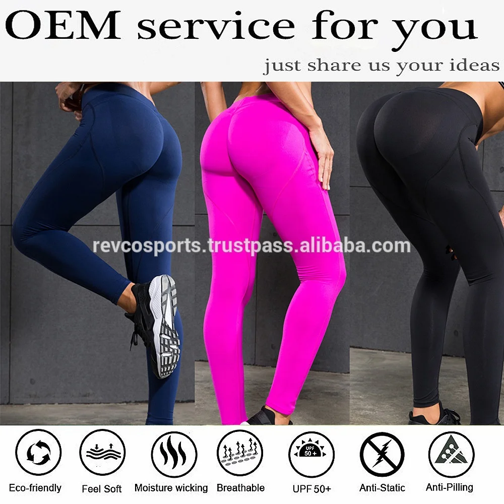 Ladies custom Logo breathable Gym Wear Workout Tights Scrunch Butt Yoga Fitness Leggings For Women girls beautiful leggings