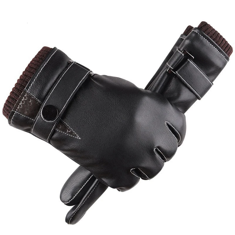 2024 High Quality Fashion Genuine Goat Skin Leather Gloves Men Leather Gloves From Pakistan