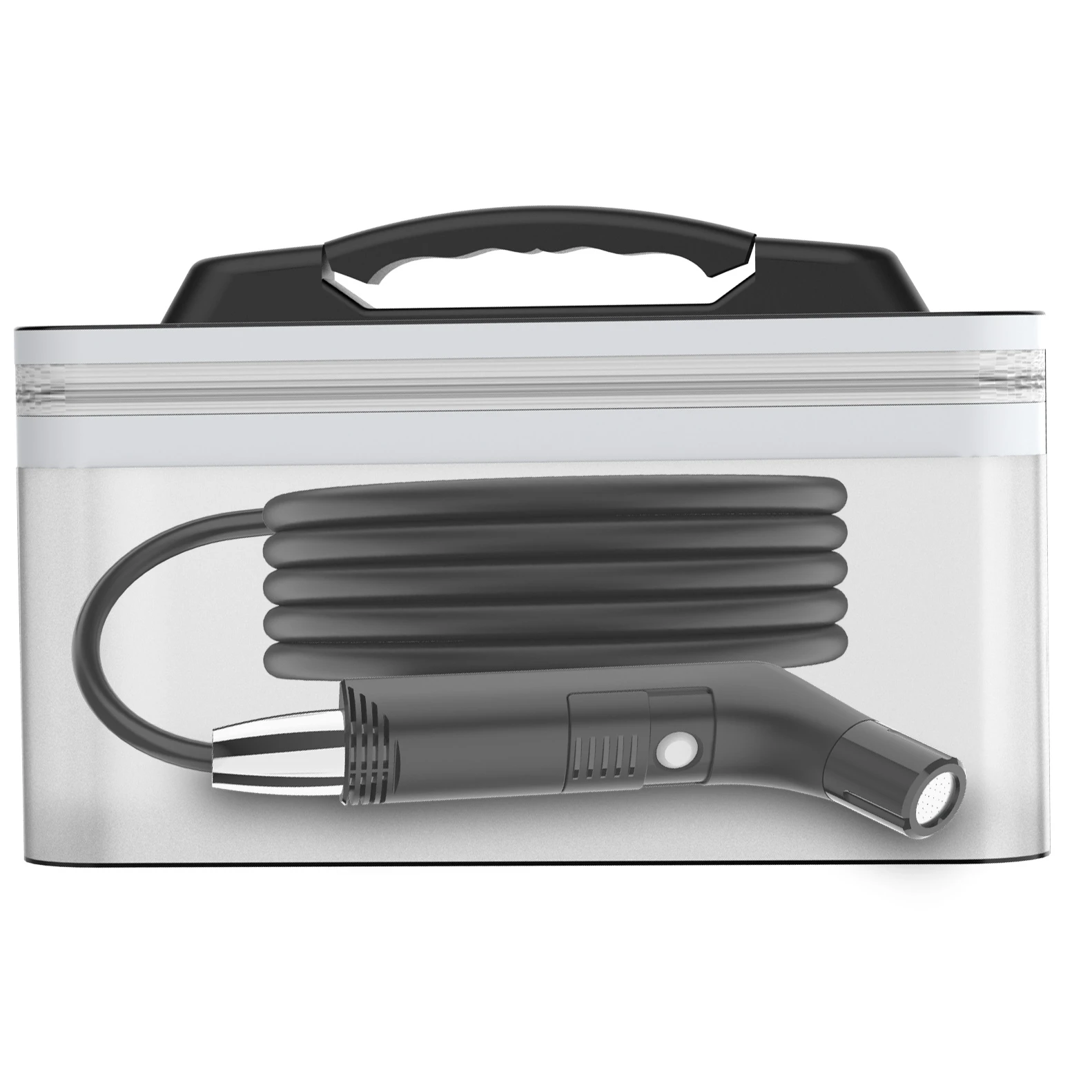 Electric Travel Shattaf with 2.3L Water Tank Plastic Handheld Portable Toilet Bidet