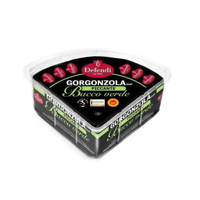 Итальянский высококачественный сыр GORGONZOLA PDO PICCANTE 1 5 кг для общественного питания horeca в