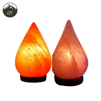 Suppliers of Wholesale Himalayan Drop Crafted Table Salt Lamp for Decoration - USB wired With LED lights