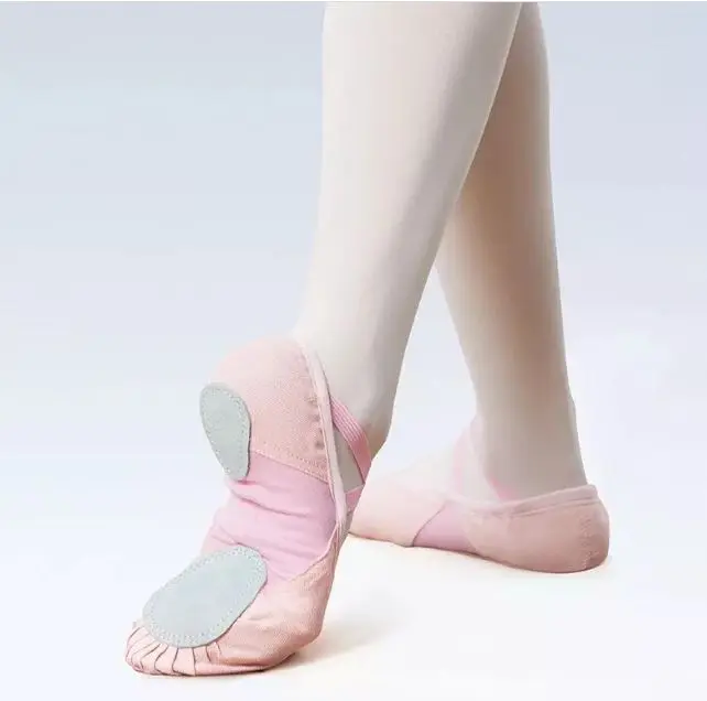 Fashionable New Arrived Best selling Leather Dance Half Sole Shoes Turning Shoes for Ballet Girls
