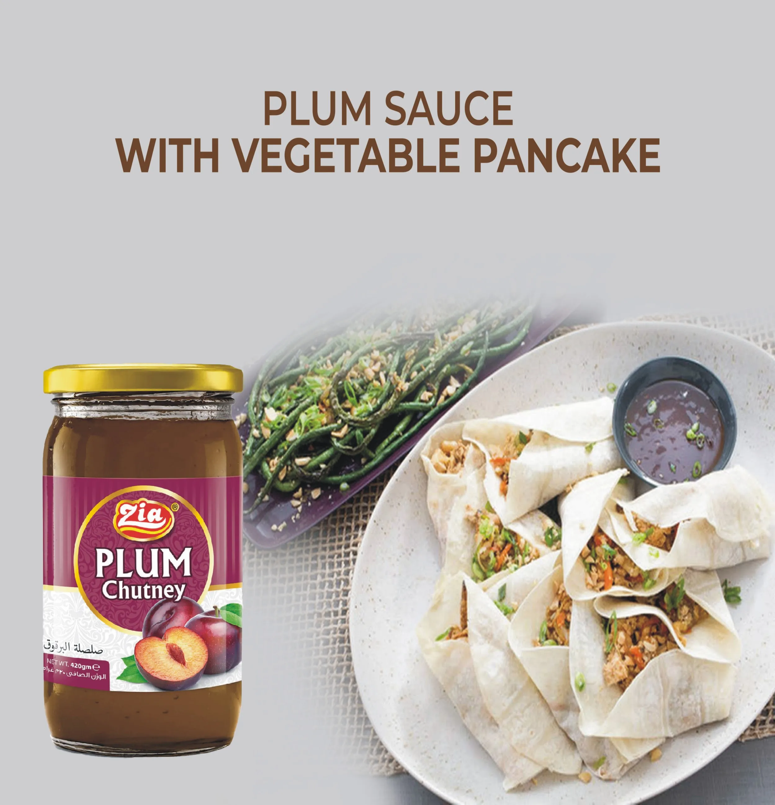 Best Appetizer Food Zia Plum Sauce Healthy & Nutritious Your Perfect Meal Partner Super Quality Plum Sauce Chutney
