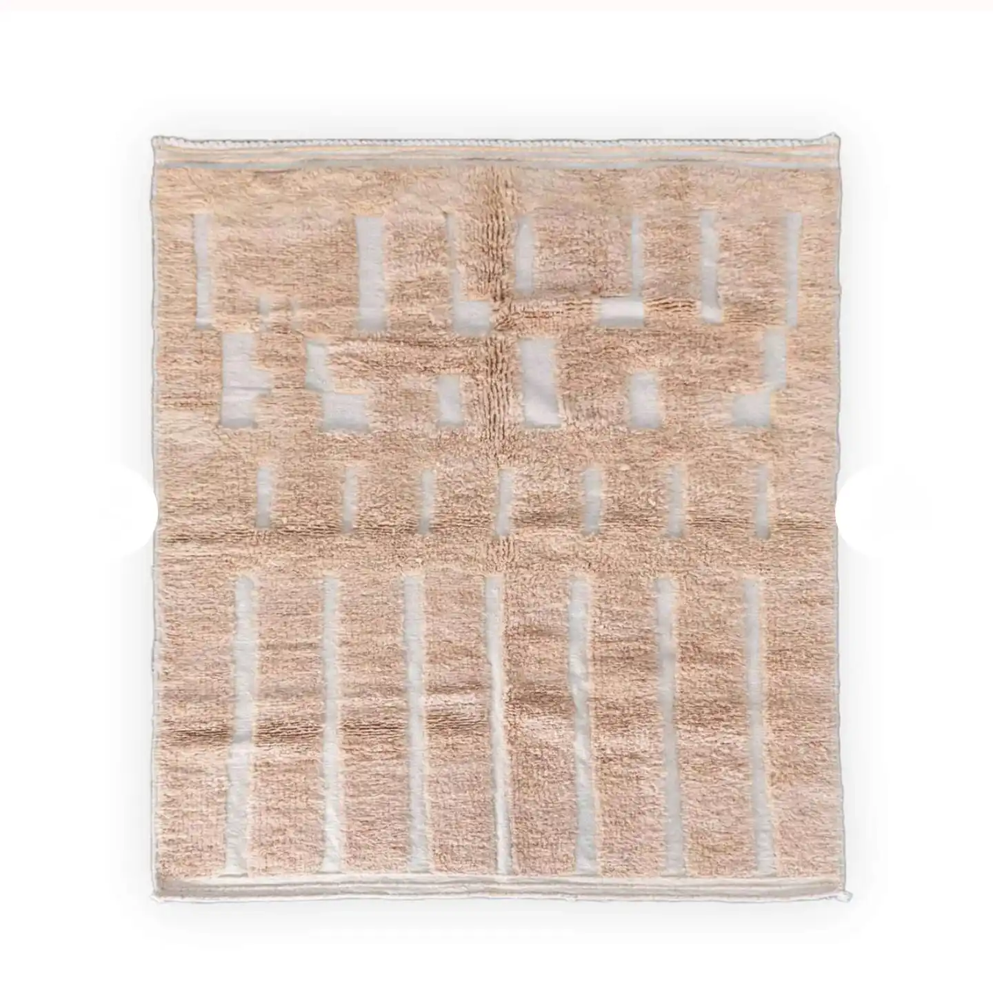 100% Wool Handmade Authentic Moroccan Beni Ourain Rug Carpet , Azilal Rug, Tapis carpet and rug