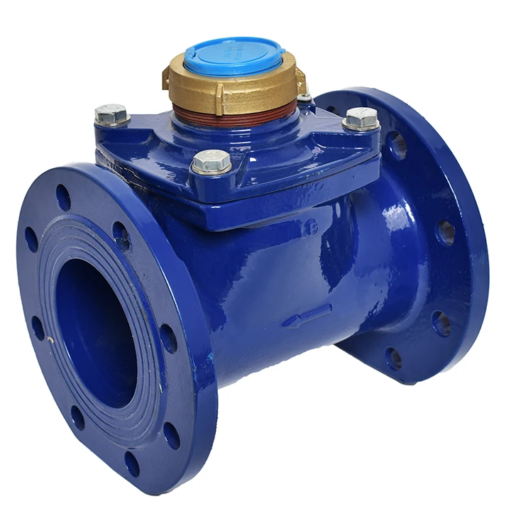 mechanical large caliber flanged end 50mm dn50 woltman cold water meter hot water meter