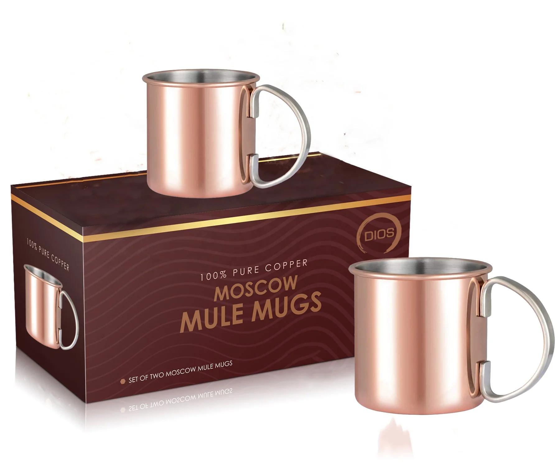 MANUFACTURER MOSCOW MULE COPPER HANDLE MUG-18 OZ
