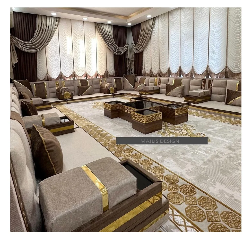Oriental Floor Seating   Ethnic Sofa  Arabic Majlis Sofa   Ottoman Style Sofa   Arabic Jalsa Set  Luxury Oriental Floor Seating