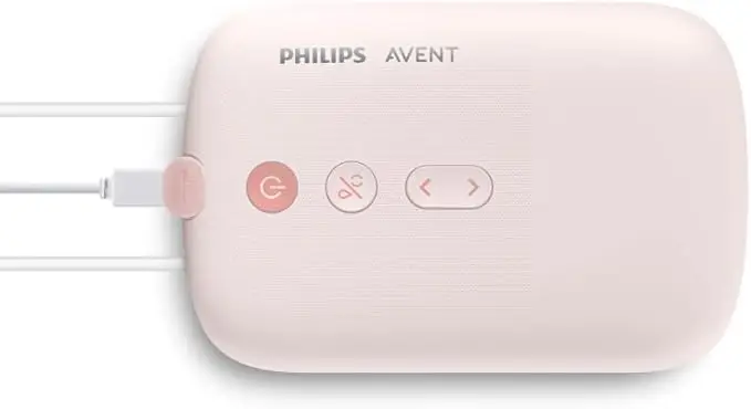 PHILIPS AVENT SCF393/71 двойной Электрический молокоотсос портативный и носимой силиконовый материал с малым ручным приводом