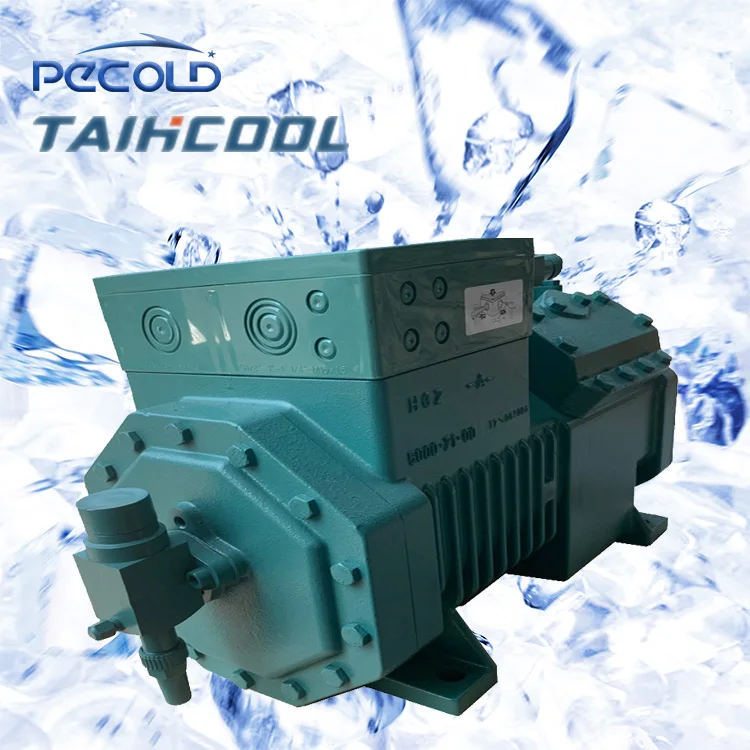 Original Bitzer Semi hermetic Reciprocating Compressor 3hp 4hp 5hp 6hp 7hp 10hp 50hp Popular Compressors