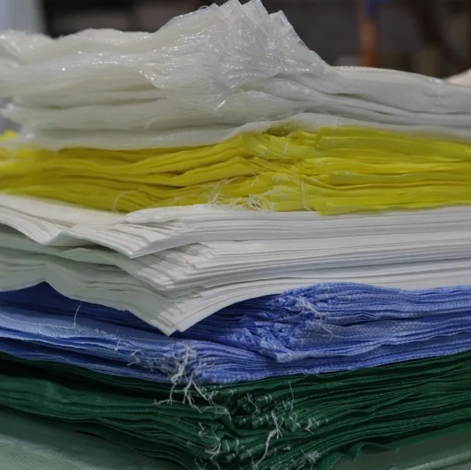 High Quality Eco-Friendly 50kg PP Woven Bag for Seeds Grain Rice Flour Spout Top Seal for Food & Shop Packaging