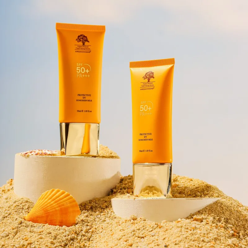Корейский веганский оптовая торговля частная этикетка spf 50 солнцезащитный лосьон для лица крем