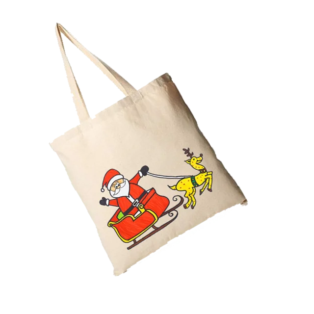 Canvas bag will all over nice fashionable Printing novation bag manufactured in India West Bengal In Kolkata