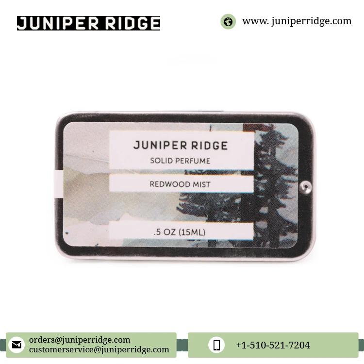 100% Natural Solid 15ml Cologne Spray Best Quality Fragrance Redwood Mist Solid Perfume Cologne at Low Price