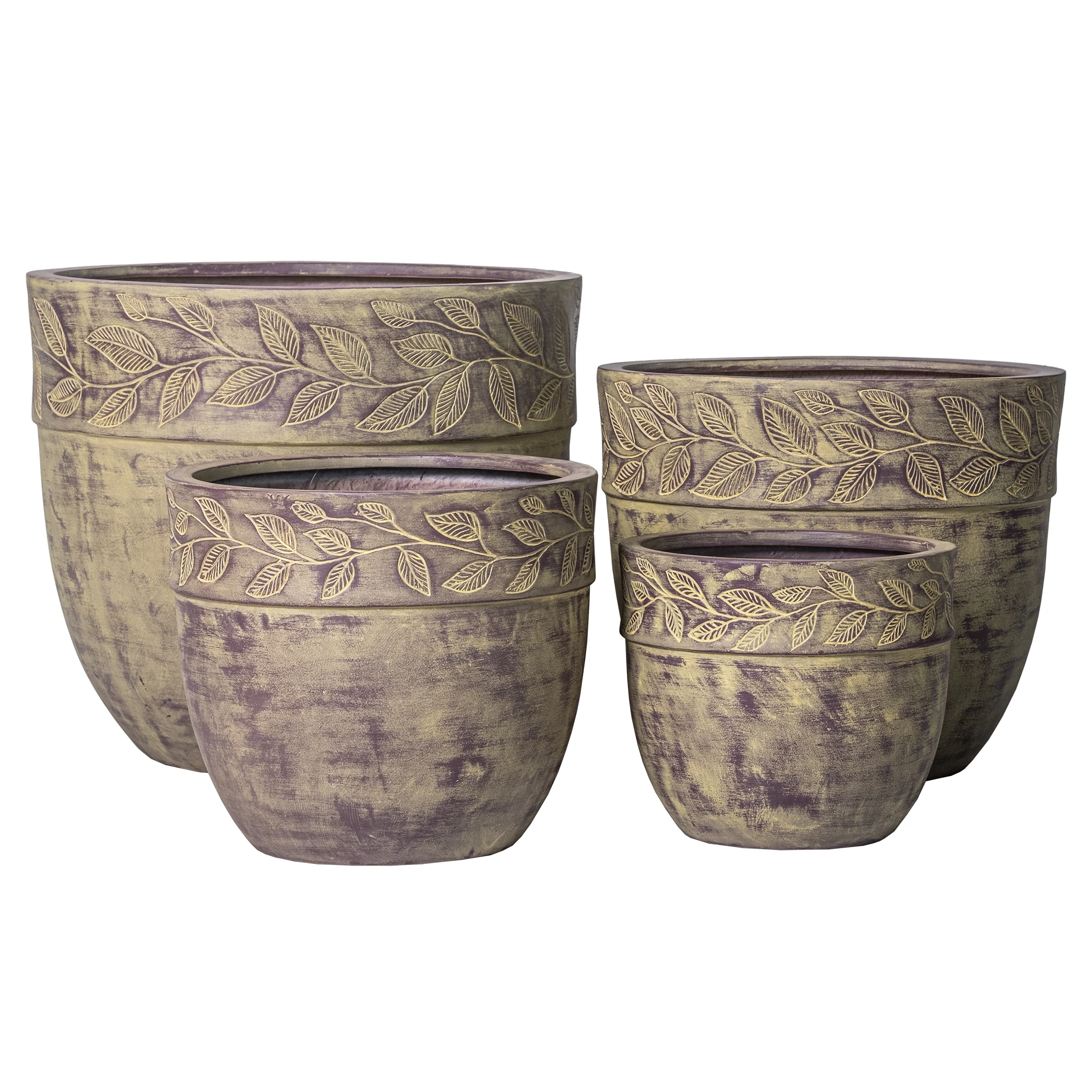 Home decoration cute plant pot fiber glass vaso para planta em fibra de vidro big fibreglass pot made in Vietnam