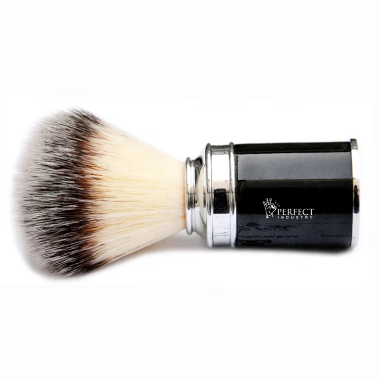 High Quality Shaving brushes Professional most selling black & chrome finish men shaving brush