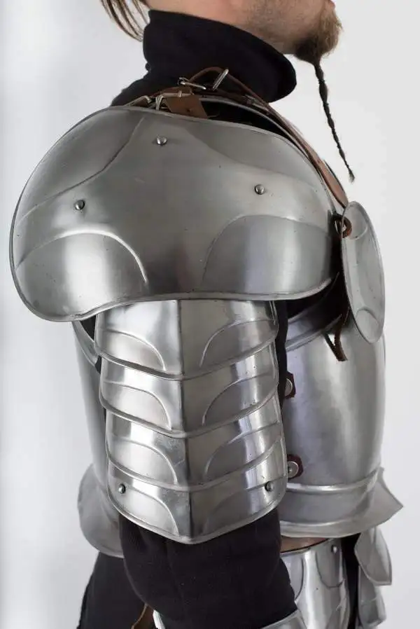Armour 18G Steel Body Medieval NEW Shoulder with ARMOR JACKET