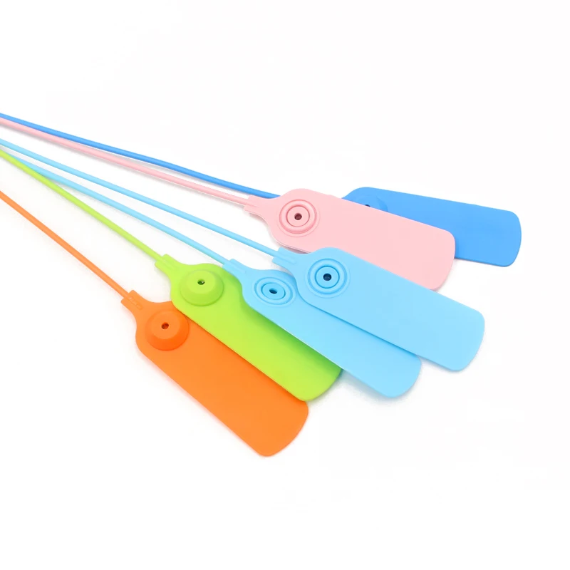 PN-PS2105 пластиковые уплотнительные огнетушители длиной 400 мм безопасные бирки для перевозки сумок