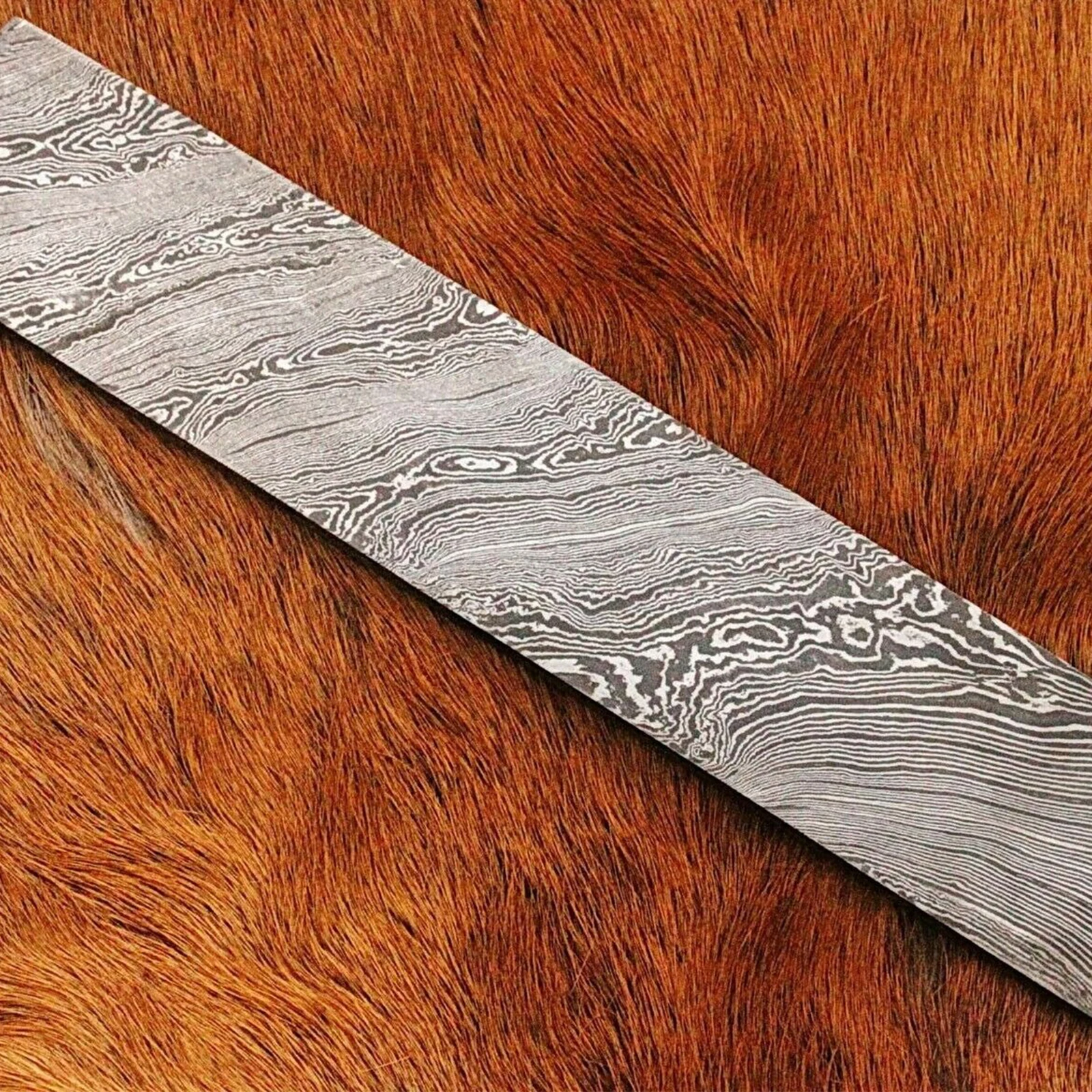 Damascus Steel Layers ladder Blade Knives Knife Bar Blank Billet Making Bar Billet Making Custom High Carbon Blades