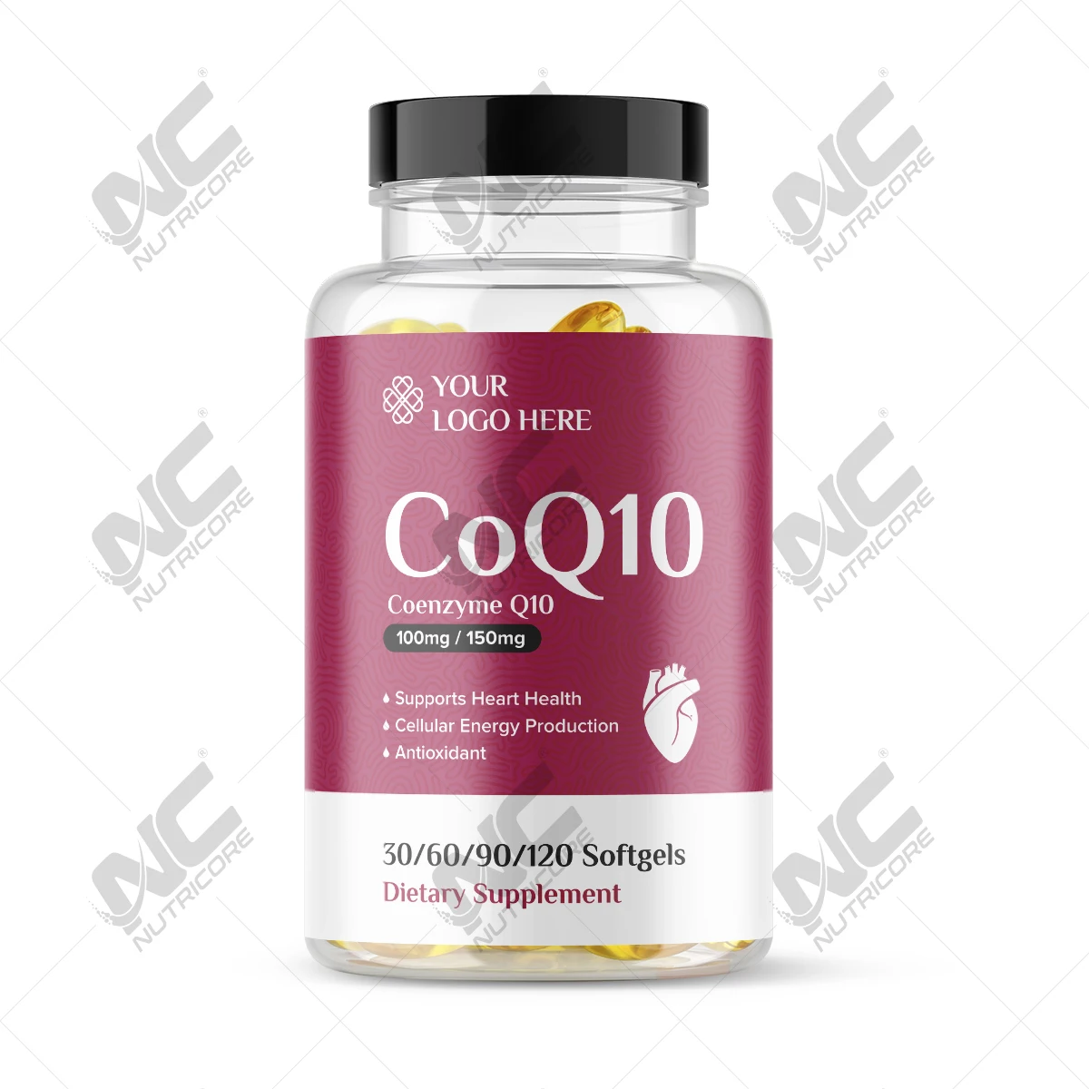 Private Label Healthcare Supplement Premium Quality Wholesale Coenzyme Q10 Softgel Formula - 3 from Trusted Supplier